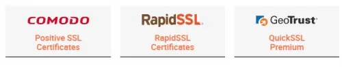 comodo rapidssl geotrust